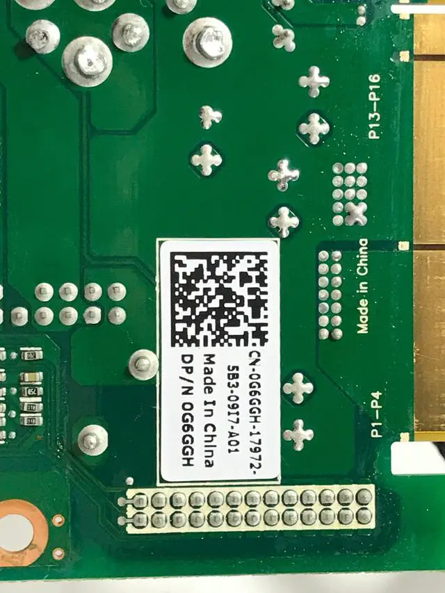 Alt view image 12 of 13 - NEW OEM Dell PowerEdge R520 Power Distribution Board - G6GGH