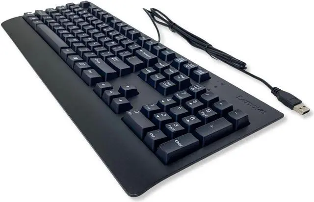 Alt view image 4 of 9 - Lenovo 00XH688 Preferred Pro II USB Keyboard