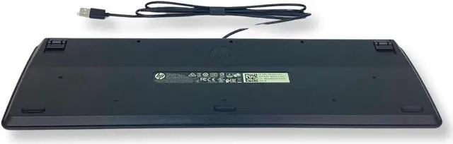 Alt view image 5 of 7 - HP Keyboard Business Black Slim Style USB English Windows 8 Enhanced 803181-001