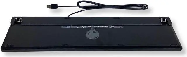 Alt view image 7 of 7 - HP Smart Buy Wired 320K Slim Keyboard Black 108 Keys USB-A HSA-C001K L96909-001 for Computer Hardware