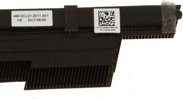 Alt view image 3 of 4 - DELL Heatsink Inspiron 15 I7573-5104GRY I7573-5132GRY Notebook K2FM6