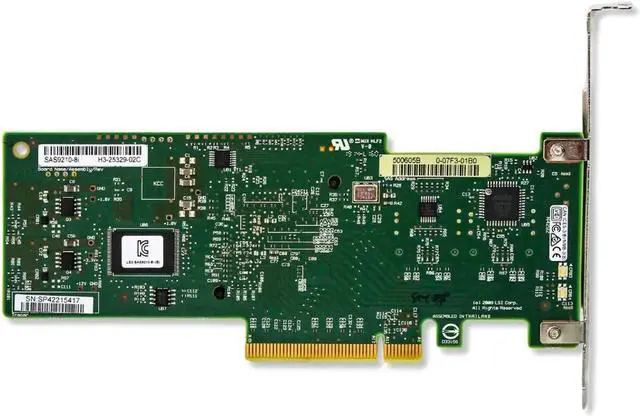 Alt view image 4 of 5 - Dell LSI 9210-8i 8-Port 6Gbps SAS PCIe HBA 9211-8i IT Model ZFS Free NAS Unraid