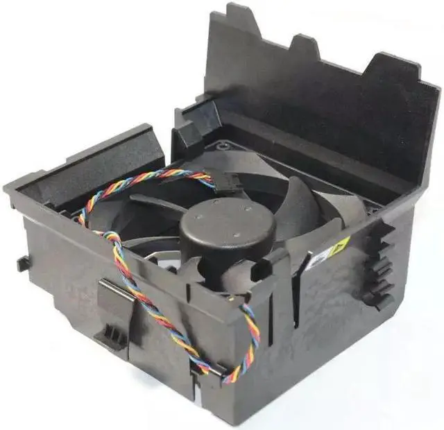Alt view image 3 of 4 - Dell Optiplex GX520 GX620 Case Cooling Shroud Cable Fan H9073 RR527 Y4574 P714F