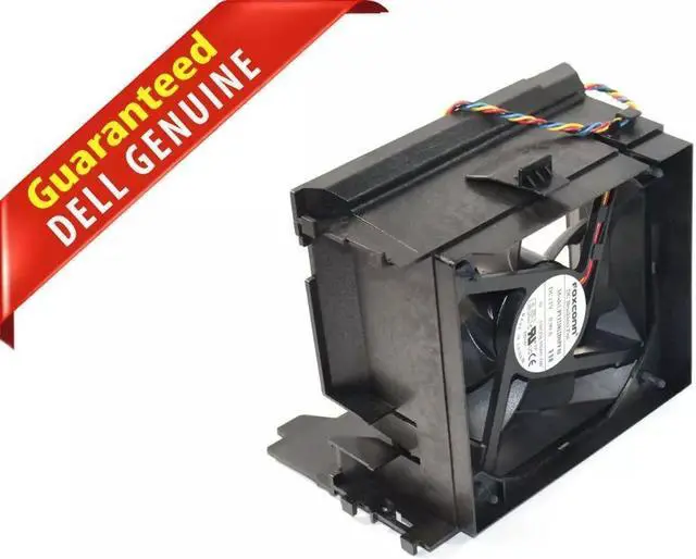 Main image of Dell Optiplex GX520 GX620 Case Cooling Shroud Cable Fan H9073 RR527 Y4574 P714F