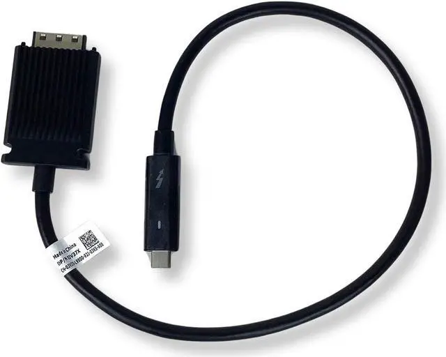 Alt view image 5 of 6 - Dell Thunderbolt 3 USB-C 3.1 Metal Shell Dock Cable Dell TB16 TB15 K16A Docking Station 03V37X 3V37X 05T73G