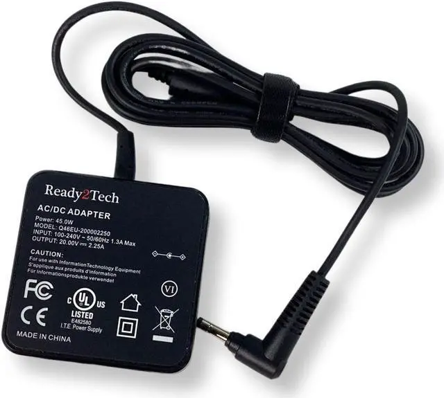 Alt view image 7 of 7 - Lenovo 45W Ready2Tech AC Adapter for Yoga 710-11ISK 710-11IKB Flex 4 11 1130 147
