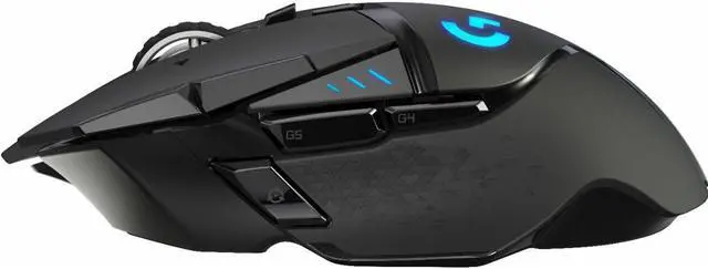 Alt view image 2 of 4 - Logitech G502 HERO High Performance Wired Gaming Mouse, HERO 25K Sensor, RGB, Adjustable Weights, 11 Programmable Buttons