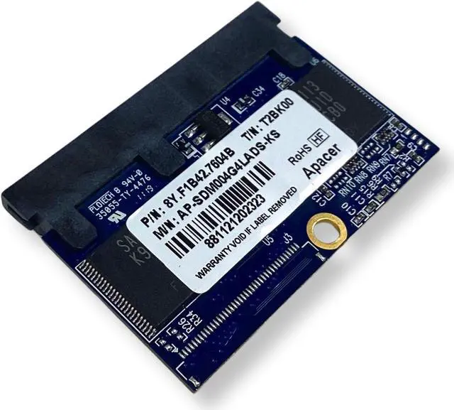 Alt view image 2 of 4 - Apacer Micro 4GB SSD SATA Solid State Drives 8Y.F1B42.7604B T2BK00 1PPXM