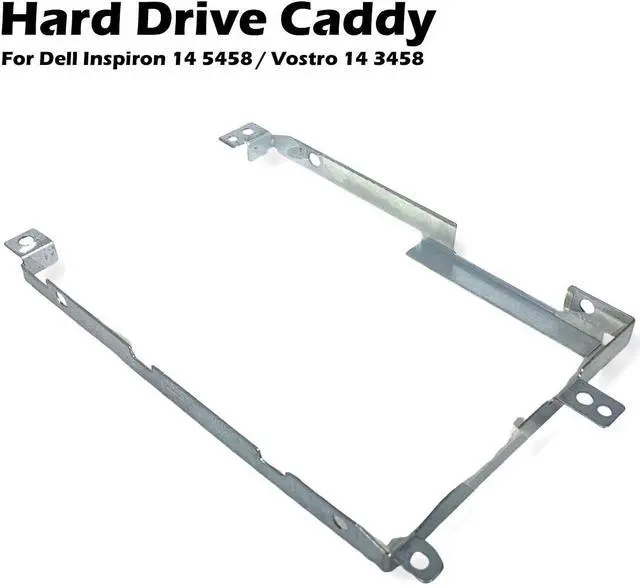 Alt view image 2 of 7 - Dell Inspiron 14 5458 Hard Drive Caddy Carrier Silver 3TH2X 03TH2X