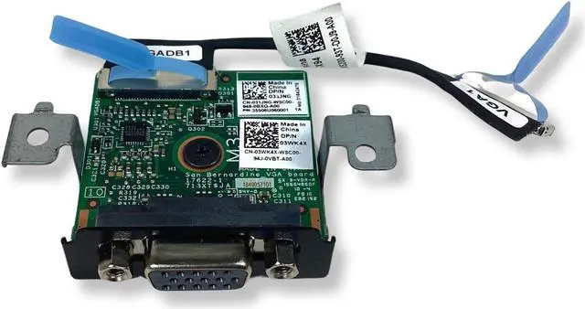 Alt view image 6 of 7 - Dell OEM Wyse 5070 Thin Client VGA Board w/ Bracket+Cable IVA01 CFX94 3WK4X
