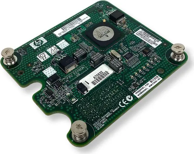 Alt view image 3 of 7 - HP NC326M 404984-001 419330-001 Broadcom Adapter Blade 1GB PCI-E Dual Port Card
