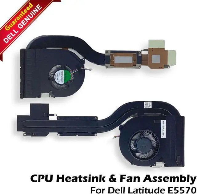 Main image of Dell OEM Latitude E5570 CPU Heatsink and Fan Assembly for Fan Heatsink 4CN35