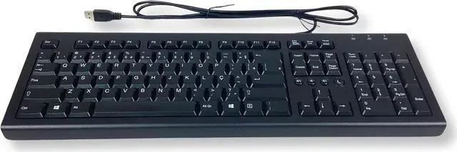 Alt view image 2 of 7 - HP COMPAQ 505130-121 USB Wired Desktop Keyboard PR1101U 697737-202