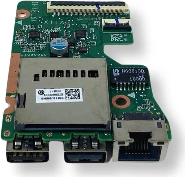 Alt view image 5 of 7 - HP Envy 17-s017cl 17.3" Genuine Laptop USB Card Reader Board w/Cable DAX11ATB6D0