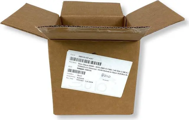 Alt view image 6 of 6 - Dell Wyse Dx0D 5010 AMD G -T48E 1.40 GHz 2GB 8GB SSD Thin Client 9MKV0-SP-AA8