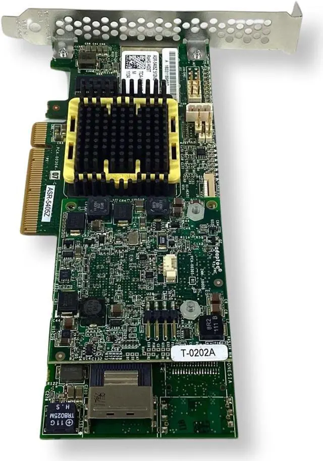 Alt view image 6 of 7 - Adaptec RAID ASR-5405Z 512MB - FH PCIe-x8 SAS Controller