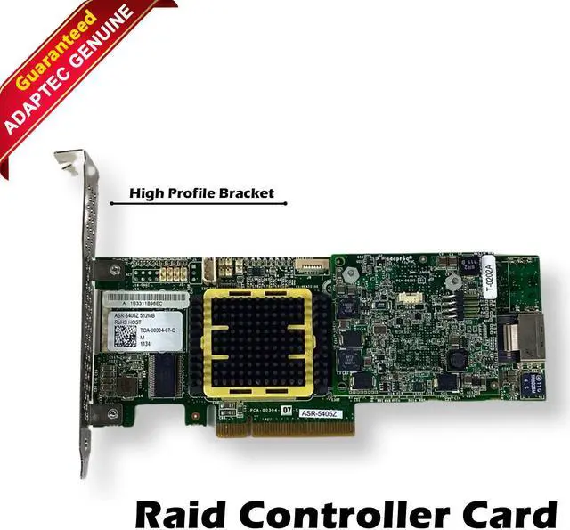 Main image of Adaptec RAID ASR-5405Z 512MB - FH PCIe-x8 SAS Controller
