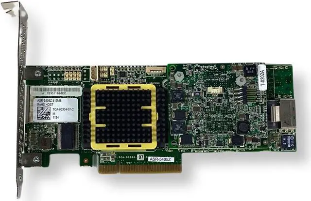 Alt view image 3 of 7 - Adaptec RAID ASR-5405Z 512MB - FH PCIe-x8 SAS Controller