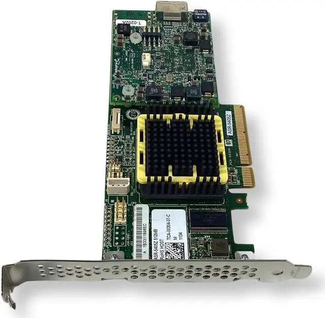 Alt view image 5 of 7 - Adaptec RAID ASR-5405Z 512MB - FH PCIe-x8 SAS Controller