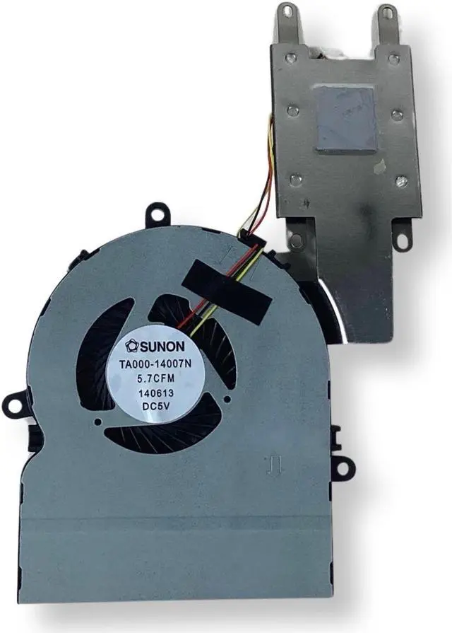 Alt view image 5 of 7 - Dell OEM Inspiron 15 3531 CPU Heatsink Fan Assembly D4P83 0D4P83