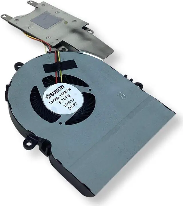 Alt view image 6 of 7 - Dell OEM Inspiron 15 3531 CPU Heatsink Fan Assembly D4P83 0D4P83