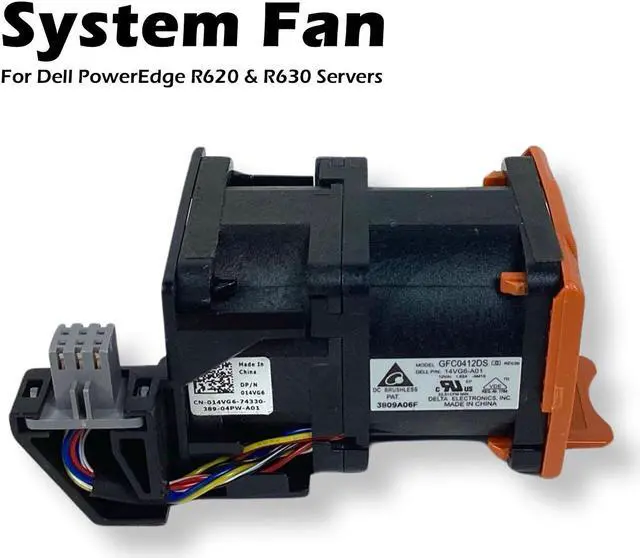 Alt view image 2 of 7 - Dell F1YN7 Fan Assembly 12VDC 1.82A Hot Swap Redundant for PowerEdge R620