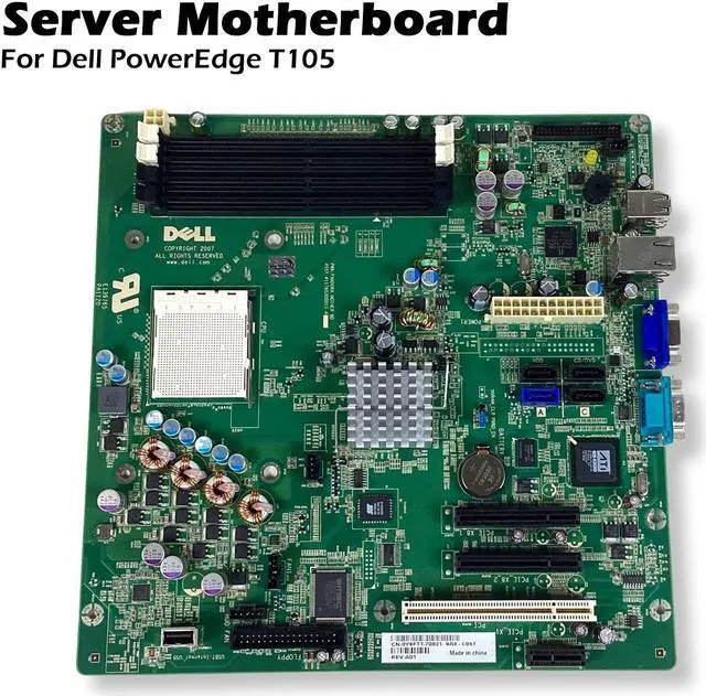 Alt view image 2 of 7 - Dell PowerEdge T105 CK9-04 Pro AMD Motherboard P013H Y9FTT P957K D682C