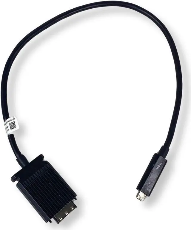 Alt view image 3 of 7 - Dell Docking Stations Thunderbolt 3 USB-C Cable: Reliable Connectivity for TB15 and TB16  (K16A, K17A)