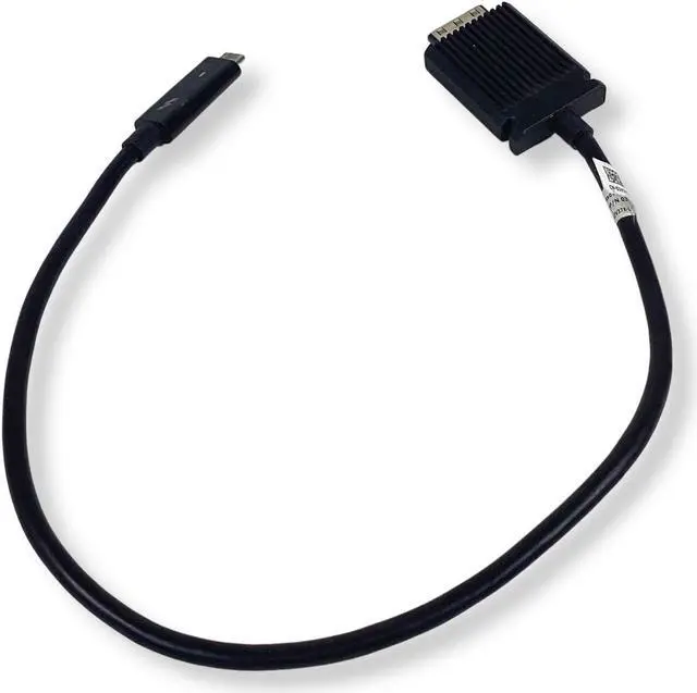 Alt view image 5 of 7 - Dell Docking Stations Thunderbolt 3 USB-C Cable: Reliable Connectivity for TB15 and TB16  (K16A, K17A)