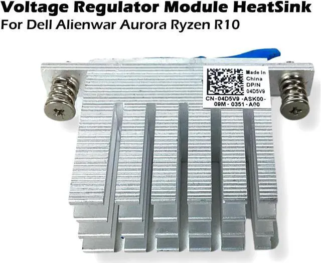 Alt view image 2 of 7 - DELL Alienware Aurora R10 Ryzen Voltage Regulator Thermal Module Heatsink 4D5V9 - CPU Thermal Paste, 4g, Computer Hardware