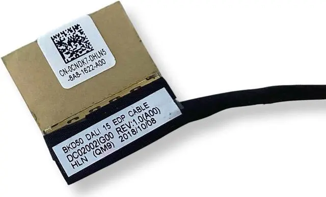 Alt view image 5 of 7 - Dell Vostro 15 5568 V5568 LCD LVDS Cable DC02002IG00 CNDK7