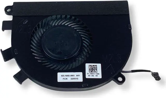 Alt view image 6 of 7 - Dell Latitude 3500 Inspiron 15 5584 CPU Cooling Fan 0T6RHW T6RHW