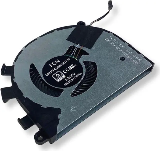 Alt view image 4 of 7 - Dell Latitude 3500 Inspiron 15 5584 CPU Cooling Fan 0T6RHW T6RHW