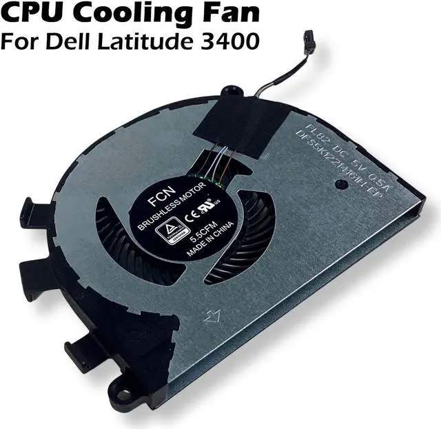 Alt view image 2 of 7 - Dell Latitude 3500 Inspiron 15 5584 CPU Cooling Fan 0T6RHW T6RHW