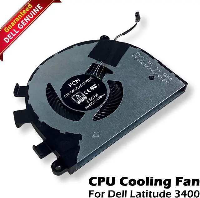 Main image of Dell Latitude 3500 Inspiron 15 5584 CPU Cooling Fan 0T6RHW T6RHW