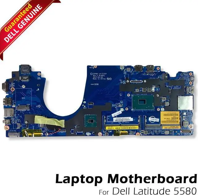 Main image of Dell Latitude 5580 Laptop Motherboard Intel i5-7300H LA-E151P 31V07