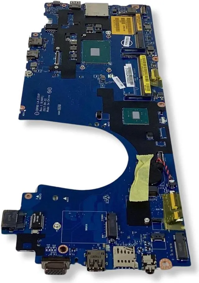 Alt view image 3 of 7 - Dell Latitude 5580 Laptop Motherboard Intel i5-7300H LA-E151P 31V07