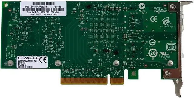 Alt view image 2 of 7 - Intel sun oracle 7051223 Intel X520-DA2 dual port 10Gb/s PCI-E 2.0 x8 network adapter
