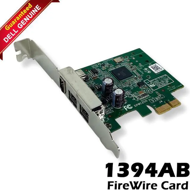 Main image of Dell 1394a/b FireWire PCI Express Full Height Add-in Card 0HTTT