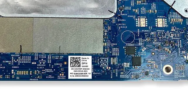 Alt view image 6 of 7 - Dell Vostro 5390 i7-8565U Laptop Motherboard 8GB RAM 18769-1 4VHRP