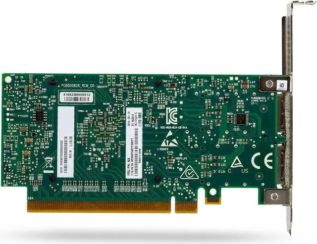 Alt view image 3 of 7 - Lot X 2 IBM 98Y8995 Mellanox CB194A 2-Ports 56GB Connect-IB InfiniBand Adapter - OEM