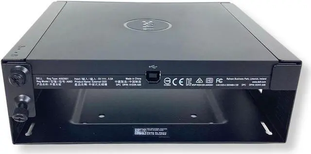 Alt view image 6 of 7 - Dell OptiPlex 3050 3060 5050 7050 DVD-RW Enclosure Mount with Cable N2FRX
