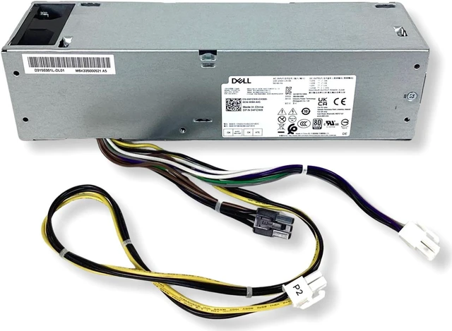 Alt view image 7 of 7 - Dell Optiplex XE2 SFF H315ES-00 Desktop 315 Watt Power Supply VX372 4FCWX