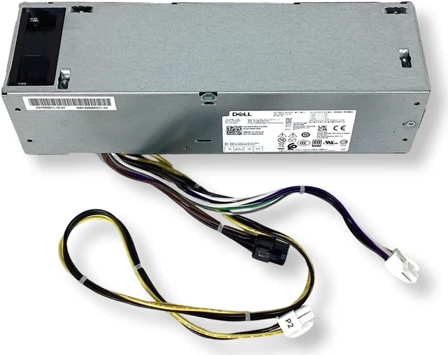 Alt view image 3 of 7 - Dell Optiplex XE2 SFF H315ES-00 Desktop 315 Watt Power Supply VX372 4FCWX