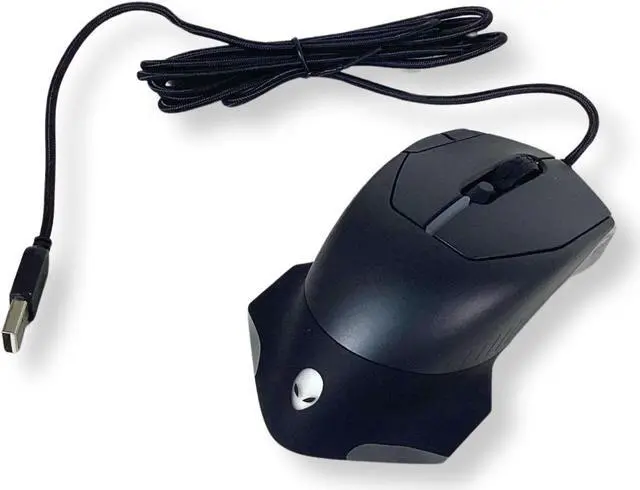 Alt view image 3 of 7 - Dell Alienware AW510M Wired Gaming Mouse 16000 DPI High-Performance Sensor 2356N
