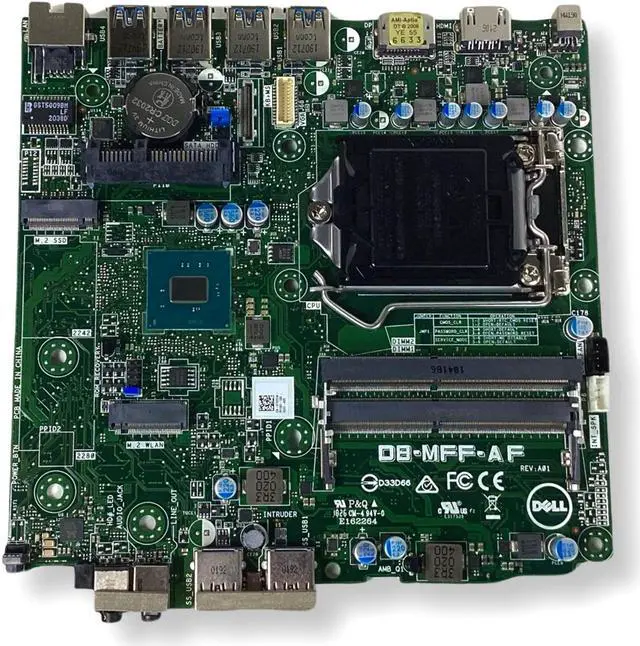 Alt view image 4 of 7 - Dell Optiplex 5050 Micro Motherboard LGA 1151 DDR4 Q270 Chipset JP3NX 782GW