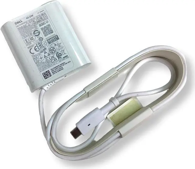 Alt view image 4 of 7 - Dell Chromebook 3100 20V 2.25A 45W AC Power Adapter Charger 0XRK4D XRK4D