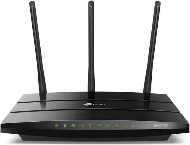 Alt view image 3 of 6 - TP-Link Archer C7 AC1750 Wireless Dual Band Gigabit Router