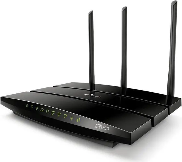 Alt view image 4 of 6 - TP-Link Archer C7 AC1750 Wireless Dual Band Gigabit Router