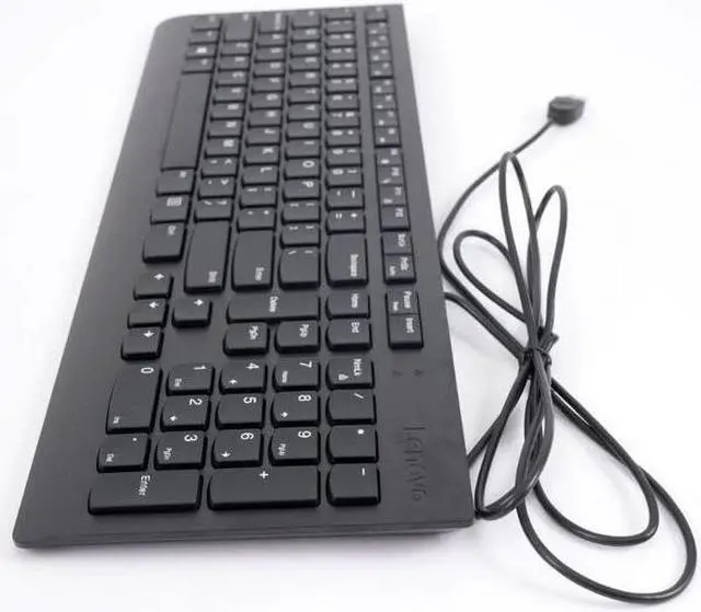 Alt view image 6 of 7 - Lenovo 00XH587 Calliope USB Wired Desktop US Keyboard, Black